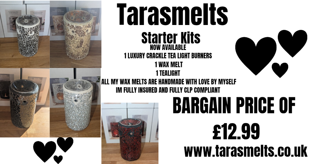 Tarasmelts Wax Melt & Burner Start Kit