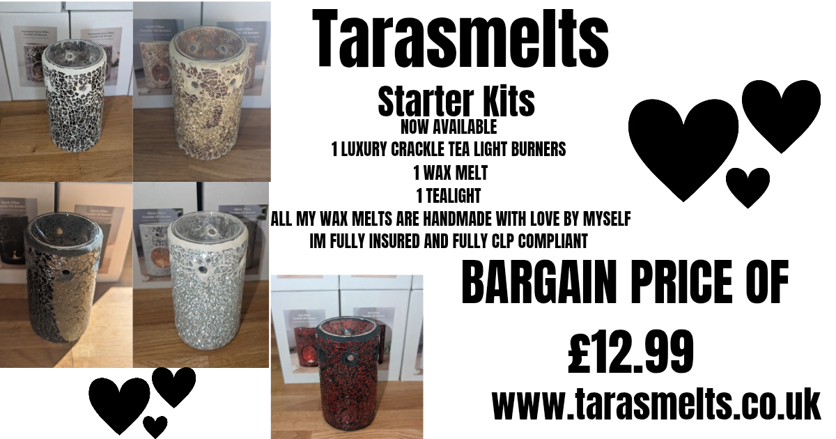 Tarasmelts Wax Melt & Burner Start Kit